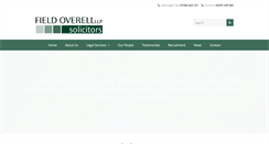 Desktop Screenshot of fieldoverell.com
